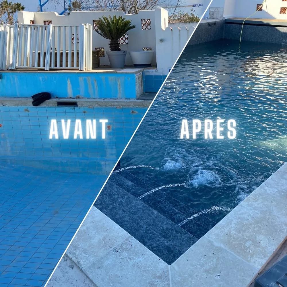 Construction de piscine béton